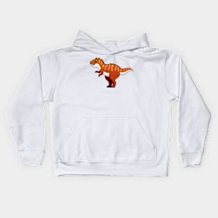 cartoon carnotaurus Kids Hoodie